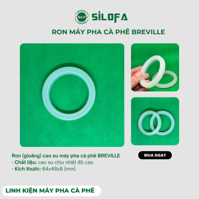 Ron cao su máy pha cà phê BREVILL
