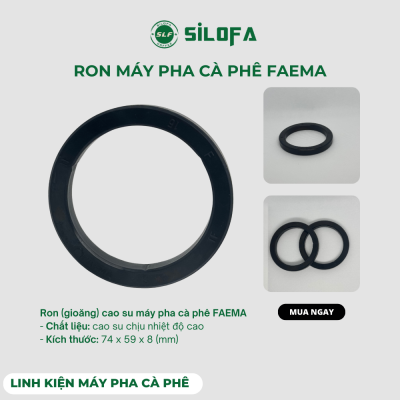 Ron cao su máy pha cà phê FAEMA